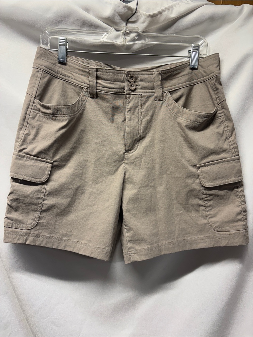 Eddie Bauer Beige Cargo Shorts